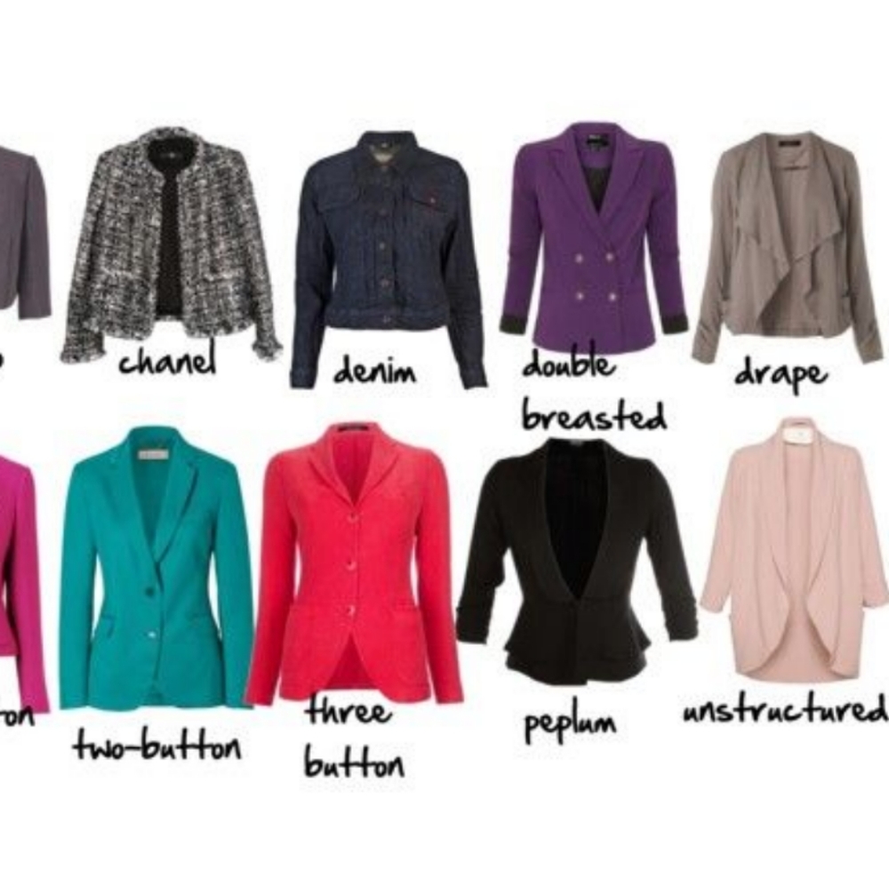 Jacket Trench Pea Coat Double Breasted Cropped